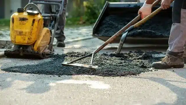 How to Prepare Commercial Asphalt for Wet Weather